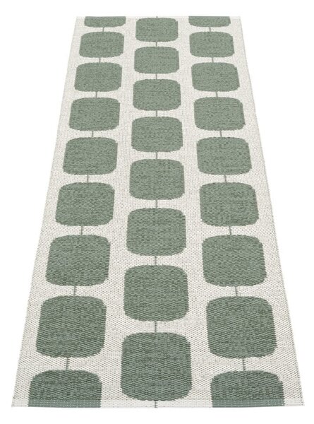 Zielono-kremowy chodnik odpowiedni na zewnątrz 70x200 cm Sten Army – Pappelina