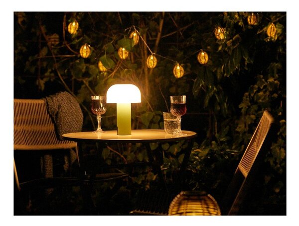 Lampa zewnętrzna stołowa LED na USB ø 15 cm Soham – House Nordic