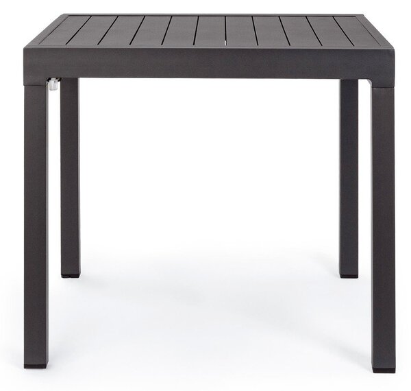 Aluminiowy stół ogrodowy 80x83 cm Pelagius – Bizzotto