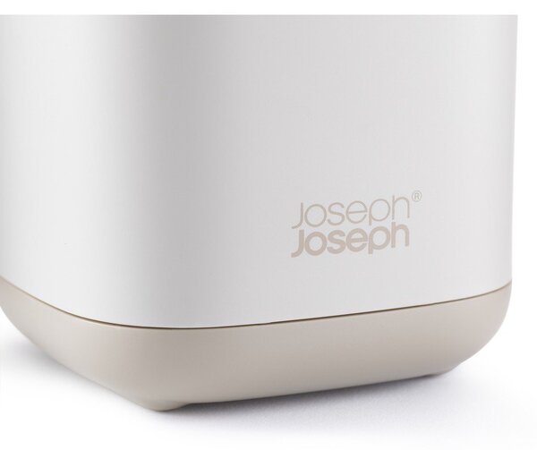 Beżowy plastikowy stojak na szczoteczki do zębów EasyStore – Joseph Joseph