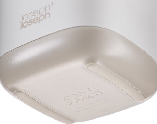 Beżowy plastikowy stojak na szczoteczki do zębów EasyStore – Joseph Joseph