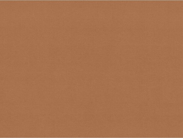 Pomarańczowe tapicerowane łóżko dwuosobowe ze stelażem 200x200 cm Aveline – Micadoni