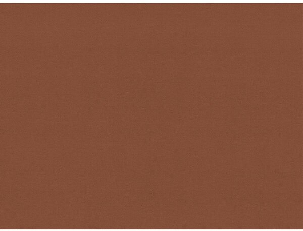 Ceglaste tapicerowane łóżko dwuosobowe ze stelażem 180x200 cm Aveline – Micadoni