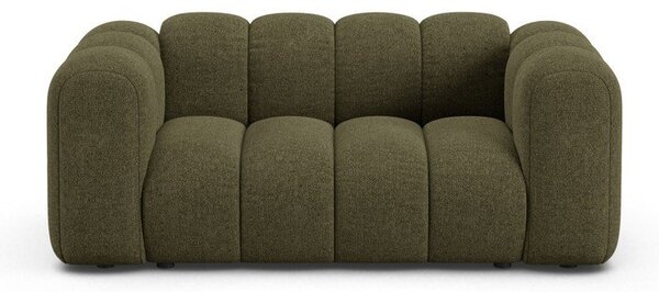 Zielona sofa z tkaniny szenilowej 170 cm Lupine – Micadoni