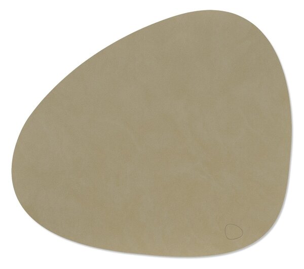 Mata stołowa ze skóry ekologicznej 37x44 cm Curve L Nupo – LIND DNA
