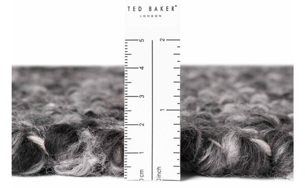 Ciemnoszary chodnik z materiału bouclé tkany ręcznie 80x200 cm Notting Hill Portobello – Ted Baker