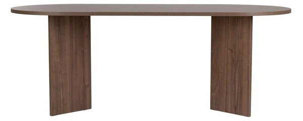 Stół w dekorze orzecha 90x200 cm Sabella – Kalune Design