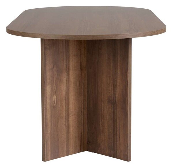 Stół w dekorze orzecha 90x200 cm Sabella – Kalune Design