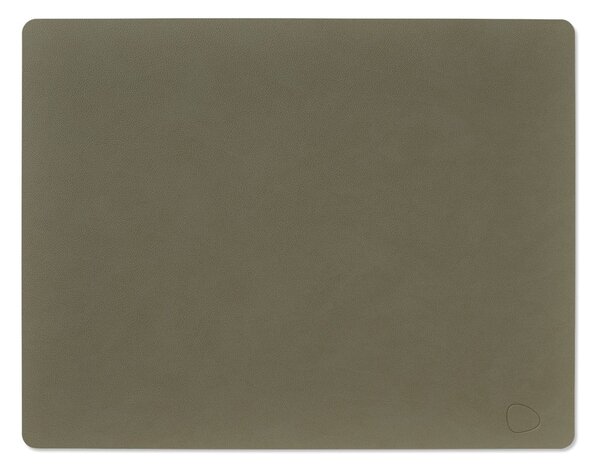 Mata stołowa ze skóry ekologicznej 35x45 cm Square L Nupo – LIND DNA