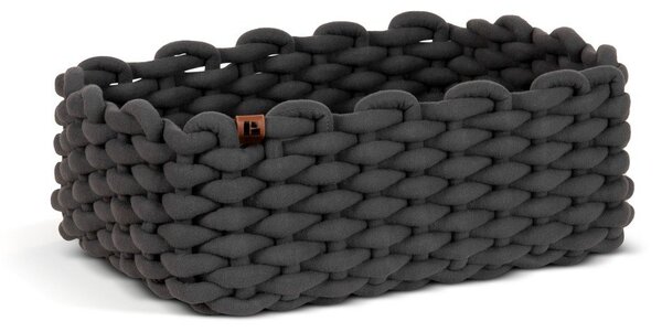 Tekstylny koszyk 35x25x14 cm Peach Skin M – Bigso