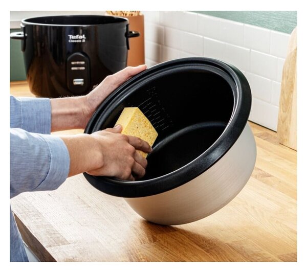 Czarne urządzenie do gotowania ryżu RK103811 – Tefal
