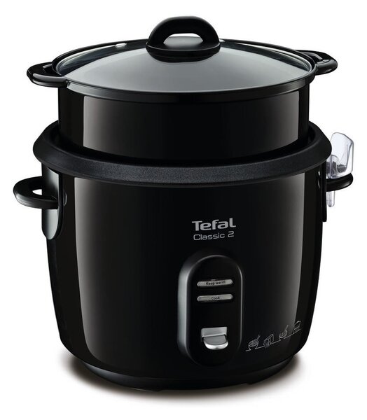 Czarne urządzenie do gotowania ryżu RK103811 – Tefal