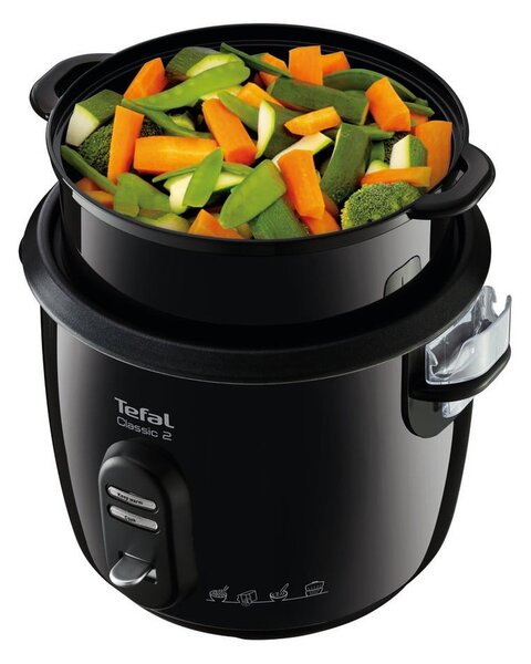 Czarne urządzenie do gotowania ryżu RK103811 – Tefal