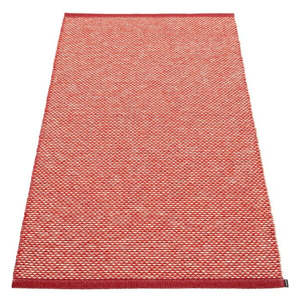 Czerwony dywan odpowiedni na zewnątrz 85x160 cm Effi Dark Red – Pappelina