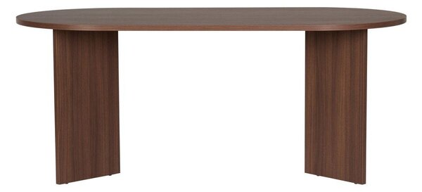 Stół w dekorze orzecha 89,5x180 cm Sablin – Kalune Design