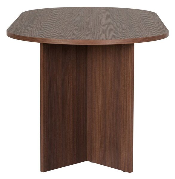 Stół w dekorze orzecha 89,5x180 cm Sablin – Kalune Design