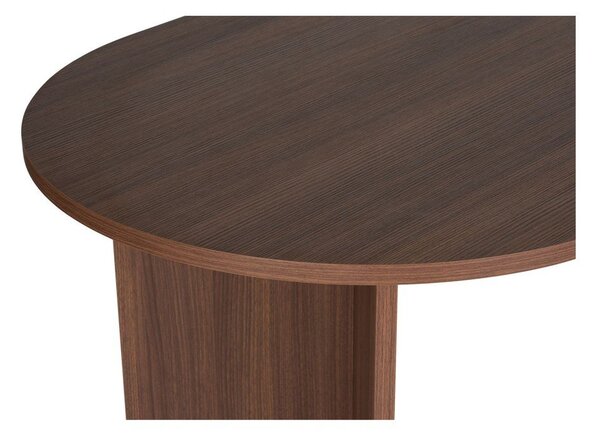 Stół w dekorze orzecha 89,5x180 cm Sablin – Kalune Design