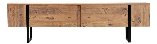 Szafka pod TV w dekorze sosny w naturalnym kolorze 180x50x29,5 cm Serenity – Kalune Design