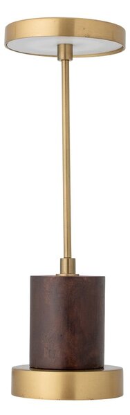 Lampa stołowa LED w kolorze złota ze ściemniaczem i metalowym kloszem (wysokość 30 cm) Chico – Bloomingville