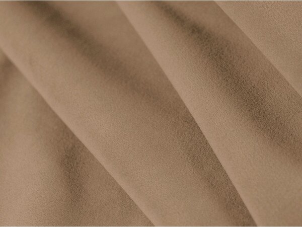 Szarobeżowe tapicerowane łóżko dwuosobowe ze schowkiem i stelażem 140x200 cm Eric – Micadoni
