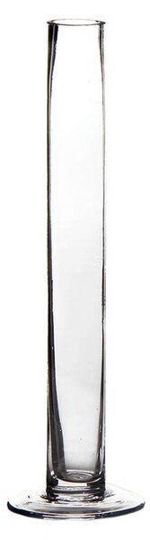 Szklany wazon (wysokość 25 cm) Violet – Casa Selección