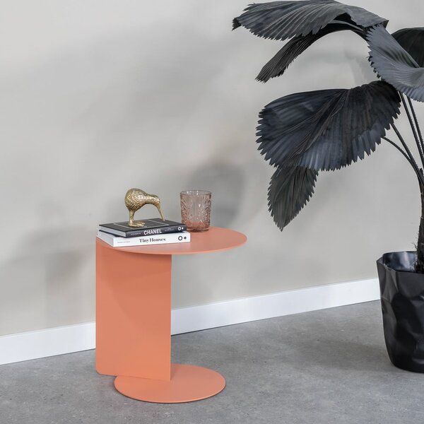 Metalowy okrągły stolik ø 40 cm Salsa – Spinder Design