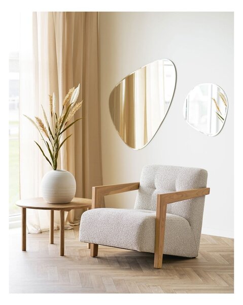 Beżowy fotel Caracas – House Nordic