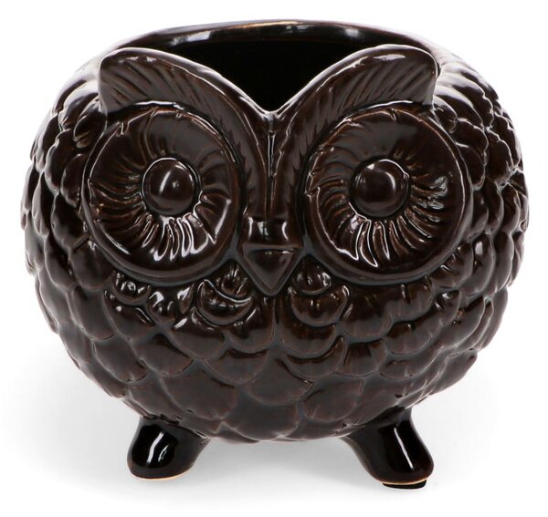 Ceramiczna osłonka na doniczkę ø 11 cm Owl – Rex London