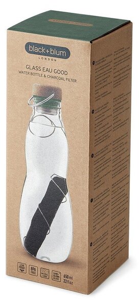 Szklana butelka 600 ml Eau Good – Black + Blum