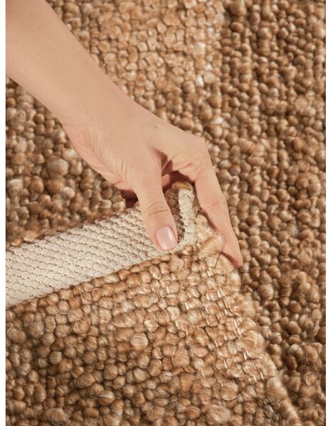 Beżowy dywan z materiału bouclé tkany ręcznie 120x170 cm Notting Hill Portobello – Ted Baker