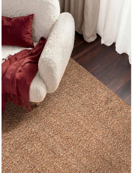 Beżowy dywan z materiału bouclé tkany ręcznie 120x170 cm Notting Hill Portobello – Ted Baker