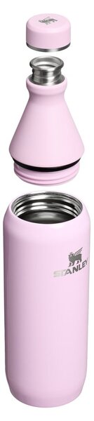 Różowa butelka termiczna ze stali nierdzewnej 600 ml All Day Slim Bottle Cherry Blossom Gloss – Stanley