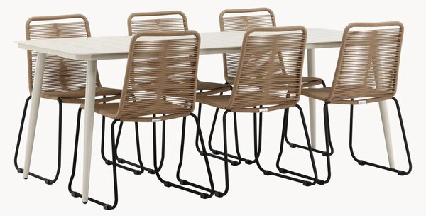 Komplet mebli ogrodowych Lina, 7 elem