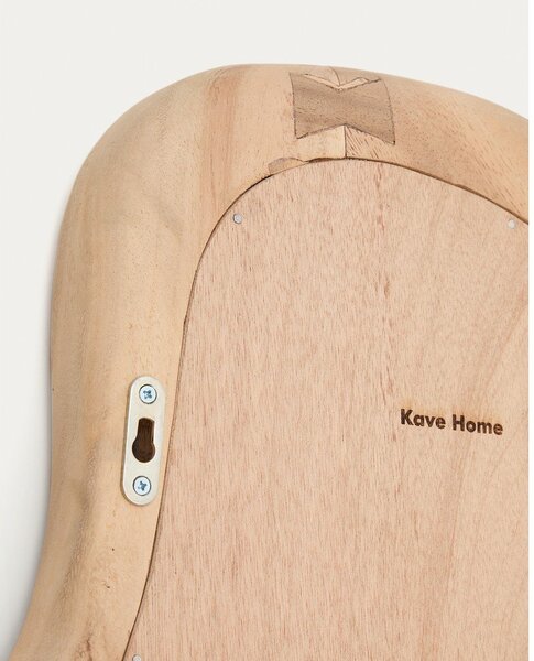 Lustro ścienne z drewnianą ramą 44x68 cm Selem – Kave Home