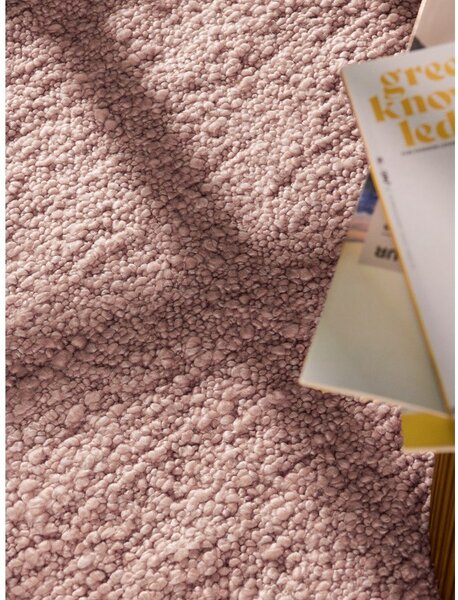 Szaroróżowy chodnik z materiału bouclé tkany ręcznie 80x200 cm Notting Hill Portobello – Ted Baker