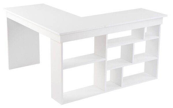 Biurko z matowym wykończeniem 120x130 cm Vesper – Kalune Design