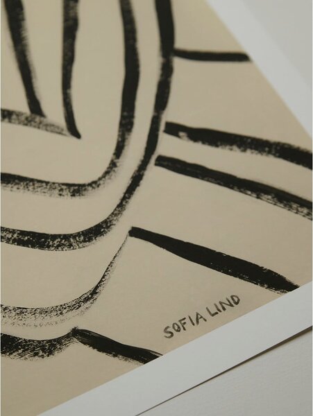 Plakat 70x50 cm Waiting – Sofia Lind – The Poster Club