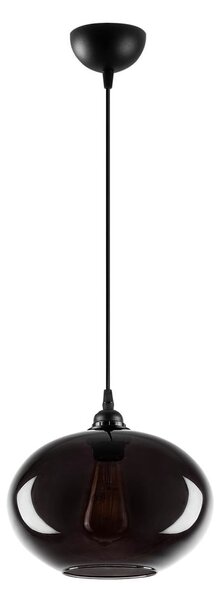 Lampa wisząca ze szklanym kloszem ø 27 cm Smoked – Opviq lights