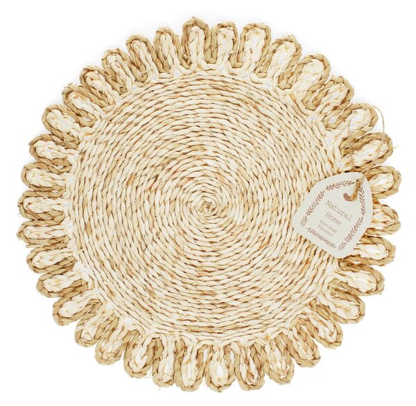 Mata stołowa z liści kukurydzy ø 38 cm Corn Husk – Rex London