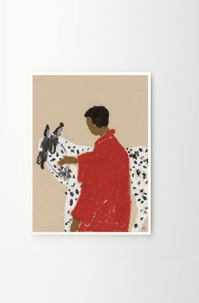 Plakat 30x40 cm Spotted Horse – Isabelle Vandeplassche – The Poster Club