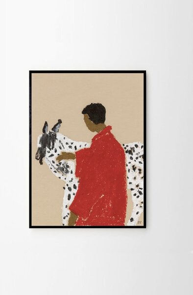 Plakat 30x40 cm Spotted Horse – Isabelle Vandeplassche – The Poster Club