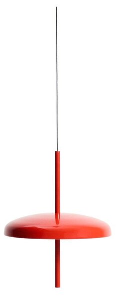 Czerwona lampa sufitowa LED ze ściemniaczem z metalowym kloszem ø 16 cm Porte – Kave Home