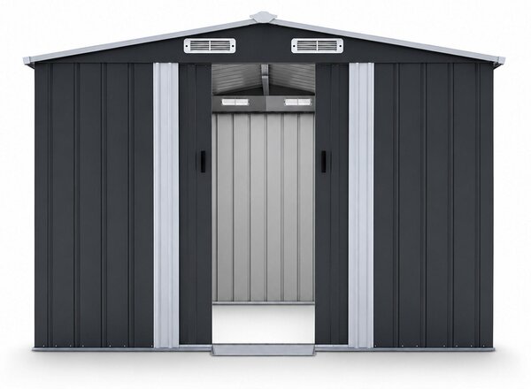 Aga Domek ogrodowy 300x248x193 cm Ciemnoszary