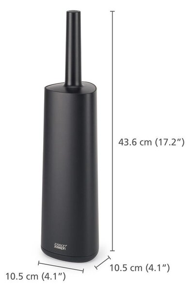 Czarna szczotka do WC Flex – Joseph Joseph