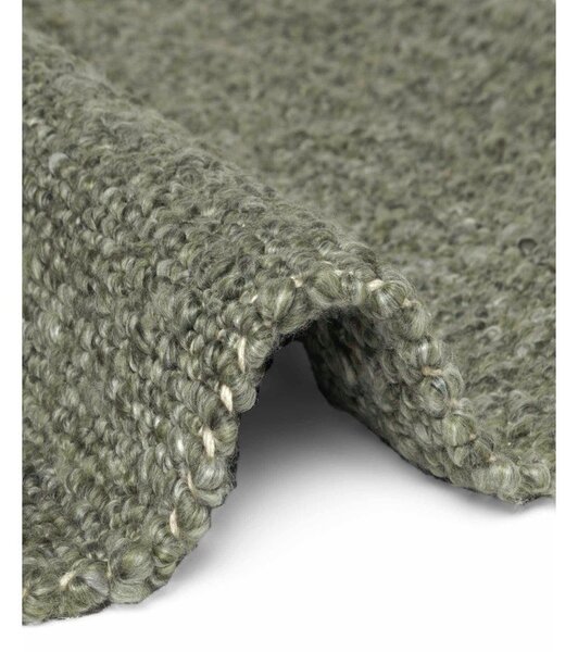 Zielony chodnik z materiału bouclé tkany ręcznie 80x200 cm Notting Hill Portobello – Ted Baker