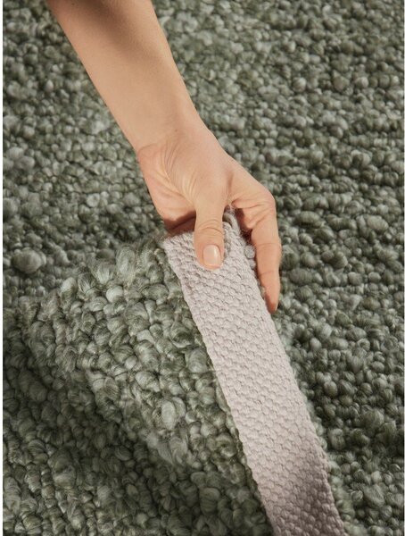 Zielony dywan z materiału bouclé tkany ręcznie 120x170 cm Notting Hill Portobello – Ted Baker