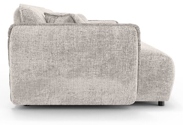 Beżowa sofa z tkaniny szenilowej 250 cm Nelia Big – Ropez