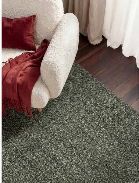 Zielony dywan z materiału bouclé tkany ręcznie 120x170 cm Notting Hill Portobello – Ted Baker