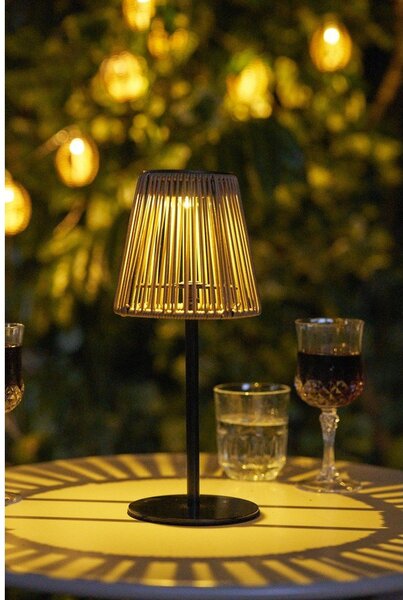 Lampa zewnętrzna stołowa LED solarna ø 14 cm Salford – House Nordic
