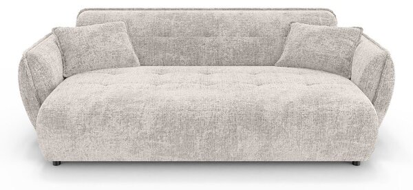 Beżowa sofa z tkaniny szenilowej 250 cm Nelia Big – Ropez